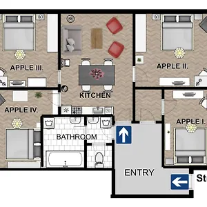 Apartmán New Town - Apple, Praha