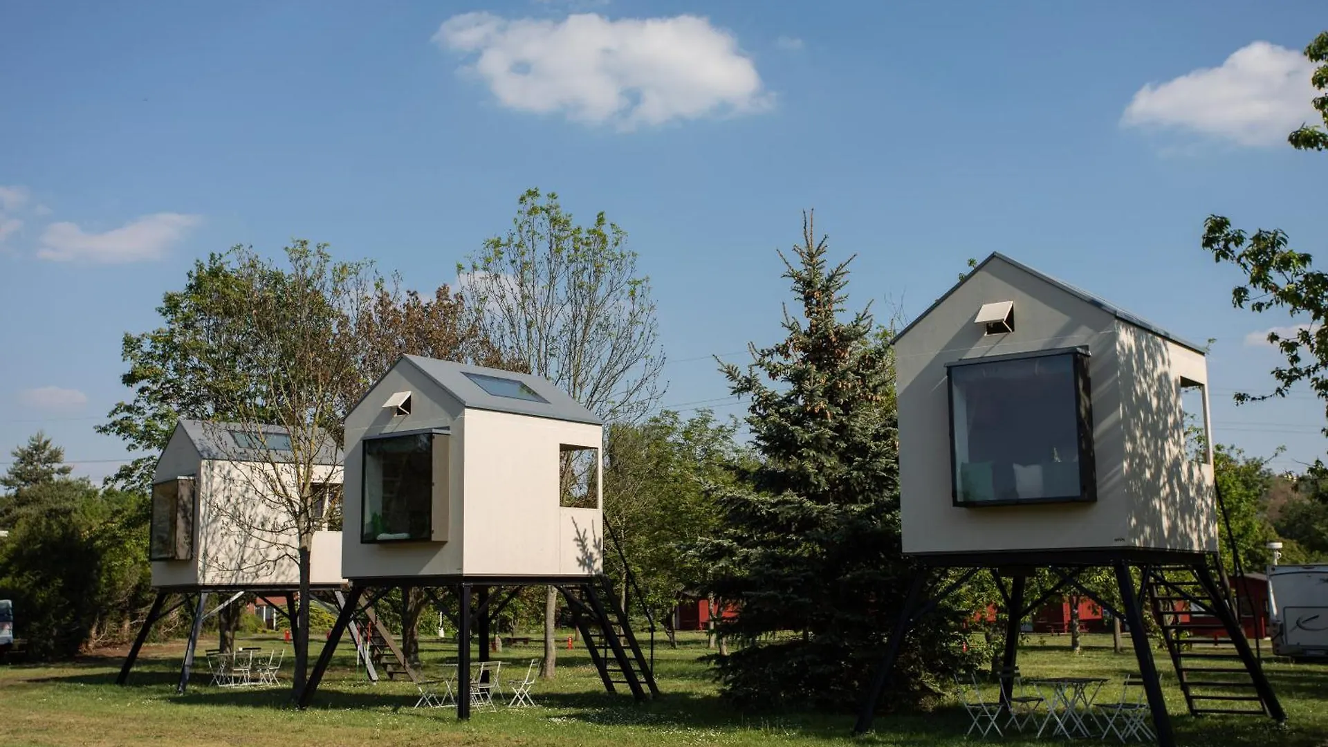 キャンプ場 Prague Camping Dzban チェコ